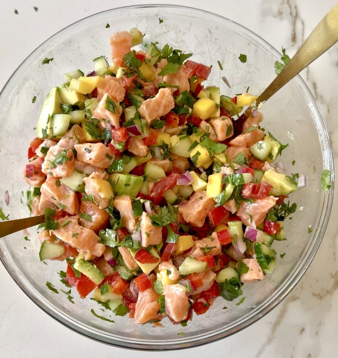 ceviche de saumon