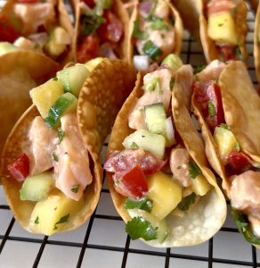 ceviche de saumon